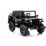 Lean_Toys Otroški električni avto USA ARMY 4x4 Enosed 12V Črna | Shoptok.si