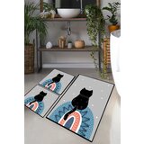 Waiten multicolor bathmat set (3 pieces)