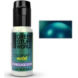 Green Stuff World colorshift chameleon metal paint – kameleon storm surge green 17ml | Eponuda.com
