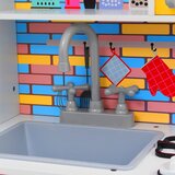  Dječja kuhinja za igru MDF 80 x 30 x 85 cm raznobojna | shoptok.hr