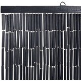 vidaXL Zavjesa za vrata protiv insekata tamnosiva 90x220 cm bambus | shoptok.hr