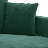  Trosjed tamnozeleni 180 cm baršunasti | shoptok.hr