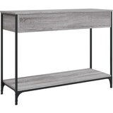  Konzolni stol siva boja hrasta 100x34 5x75 cm konstruirano drvo | shoptok.hr