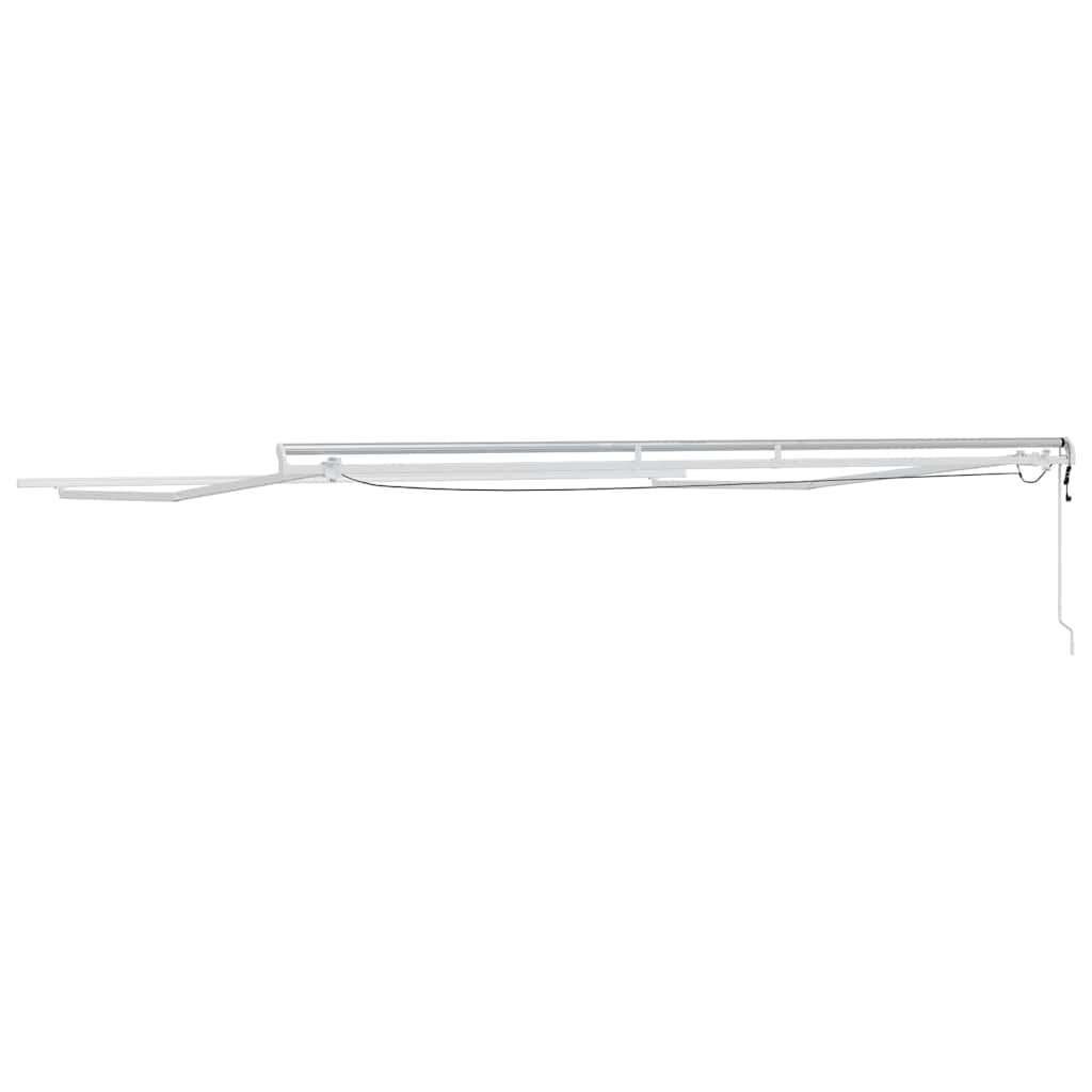  Okvir tende S LED lampica Bijelo 400 × 350 cm Aluminij | shoptok.hr