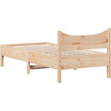  Okvir kreveta bez madraca 75 x 190 cm od masivne borovine | shoptok.hr