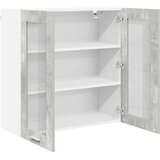 Viseći ormarić Betonski sivi 80 x 31 x 80 cm Konstruirano drvo | Eponuda.ba