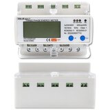 Qoltec 50883 Three phase electronic energy consumption meter for DIN rail | Wi-Fi | TUYA | 400V | LCD | shoptok.hr
