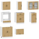  8 kosov kuhinjska omarica Kalmar artisan hrast inženirski les, (21703771) | Shoptok.si