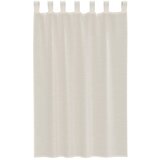 Voile zavjese s gornjim jezičcima 2 kom krem | Shoptok.si