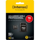 Intenso MicroSD sa adapterom INTENSO SD 16GB CLASS 10 UHS-I PRO | Eponuda.ba