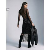 Sinsay Mrežasti body s dugim rukavima | shoptok.hr