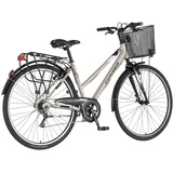 bicikl tour axys lady 28" alu 17" v-brake 6 brzina 155-178cm (s/m) sivi 1282087
