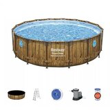 Bestway bazen porodični za dvorište Wood 549x122cm | ePonuda.com