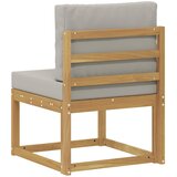  Set vanjskih sofa Bijela i svjetlosiva 59 x 63 x 73 cm | shoptok.hr