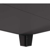 vidaXL Crna Hladno valjani čelik 80 x 80 x 43 cm Izdržljivo Ognjište | shoptok.hr