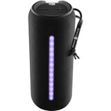 Music Sound Zvucnik za glazbu BT Speaker Hype 20 W crni. Vodootporan zvucnik s s LED svjetlom za uredaje bluetoothom. | shoptok.hr