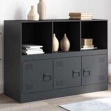  Komoda antracit 99 x 39 x 73 cm čelična | shoptok.hr