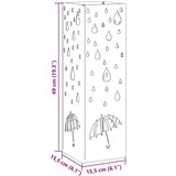  Stalak za kišobran Antracit 15,5 x 15,5 x 49 cm Metal | shoptok.hr