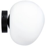 Brilagi Zidno svetlo PEBBLES 1xE27/40W/230V prečnik 20 cm crna | Eponuda.com