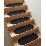Vitaus Črni komplet preprog za stopnice 16 ks 25x65 cm Milo – | Shoptok.si