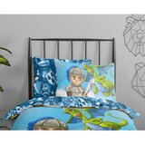Good Morning Modra enojna/podaljšana bombažna otroška posteljnina 140x220 cm Knight – | Shoptok.si