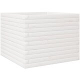 vidaXL Vrtno cvetlično korito belo 60x60x45,5 cm trdna borovina, (21266420) Cene