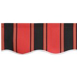  Skrovita tenda S LED lampica Narančasta i smeđa 350 x 250 cm | shoptok.hr