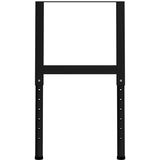vidaXL Okviri za radni stol 2 kom metalni 55 x (69 - 95,5) cm crni | shoptok.hr