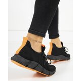 Resti Black and orange women's sports shoes Bommgi - Footwear | ePonuda.com