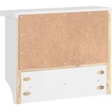  Zidna vješalica za kapute SANDNES 45x12x35 cm puno drvo bor | shoptok.hr