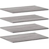  Zidne police 4 kom boja hrasta 60x40x1,5 cm konstruirano drvo | shoptok.hr