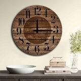 WALLXPERT Zidni sat MDF 50cm šareni | Eponuda.ba