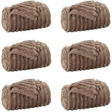  Pokrivači za bacanje 6 pcs Kamel 150 x 130 cm Runo | shoptok.hr