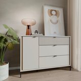 Modern Living Komoda Seravel, Kašmir, Barva Hrasta | Shoptok.si
