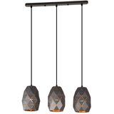  ITALUX MDM-3480/3 GR+GD - Visilica na sajli HARLEY 3xE27/40W/230V antracit | Eponuda.com