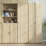 vidaXL Visoka komoda boja hrasta 50x42,5x185 cm od konstruiranog drva Cijene