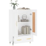  Visoka komoda bijela 69,5 x 31 x 115 cm od konstruiranog drva | Eponuda.com