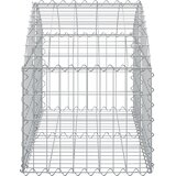  Gabionska košara s lukom 100x50x40/60 cm pocinčano željezo | shoptok.hr