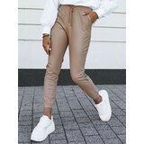 DStreet Spodnie damskie woskowane BRIAL beżowe | Shoptok.si