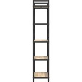 vidaXL Polica Sonoma hrast 56 x 34 x 171 cm Konstruirano drvo | shoptok.hr