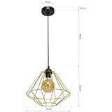  Luster na sajli LUPO 1xE27/60W/230V | Eponuda.com
