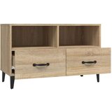 TV ormarić boja hrasta 80 x 36 x 50 cm od konstruiranog drva | shoptok.hr