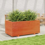  Vrtna sadilica voštano smeđe boje 110x60x49,5 cm od borovine | shoptok.hr