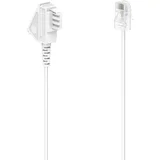 dsl priključni kabel [1x moški konektor tae-f - 1x RJ45 vtič 8p2c] 10 m bela, (20411109)