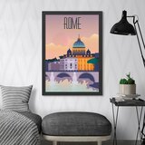 Wallity Uramljena slika Rome, 55x75 cm | Eponuda.ba