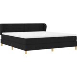 Box Spring postelja s žimnico Črna 180x200 cm Tkanina, (22052061) | Shoptok.si