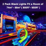ONFORU 2x UV LED reflektor z UV svetlobo, 50W | Shoptok.si