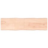Stolna Mizna plošča 220x60x(2-6) cm neobdelana hrastovina naraven rob, (20979734) Cene