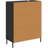  Kreveta Crni hrast 69,5 x 34 x 90 cm Konstruirano drvo | shoptok.hr
