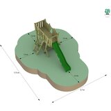  FunForte II - drveno dječje igralište za javnu upotrebu | shoptok.hr